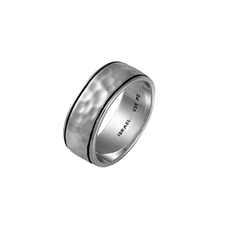 Men's Sterling Silver Band Ring - Danny Newfeld Collection