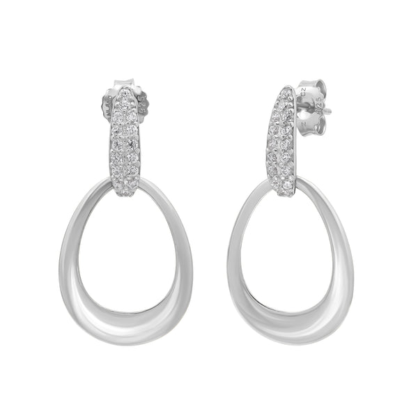 Gemstone Classic Look Dangle Earrings