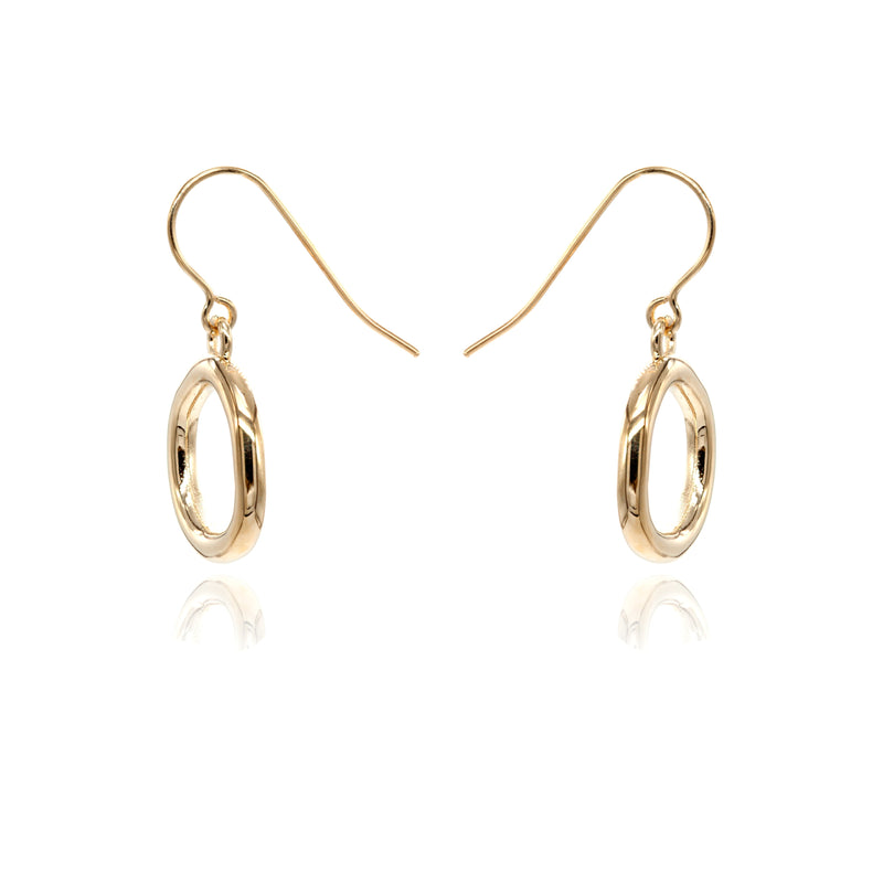 14K Gold Karma Earrings - Danny Newfeld Collection