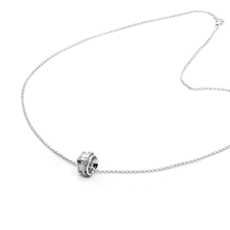 Flower Spinner Necklace