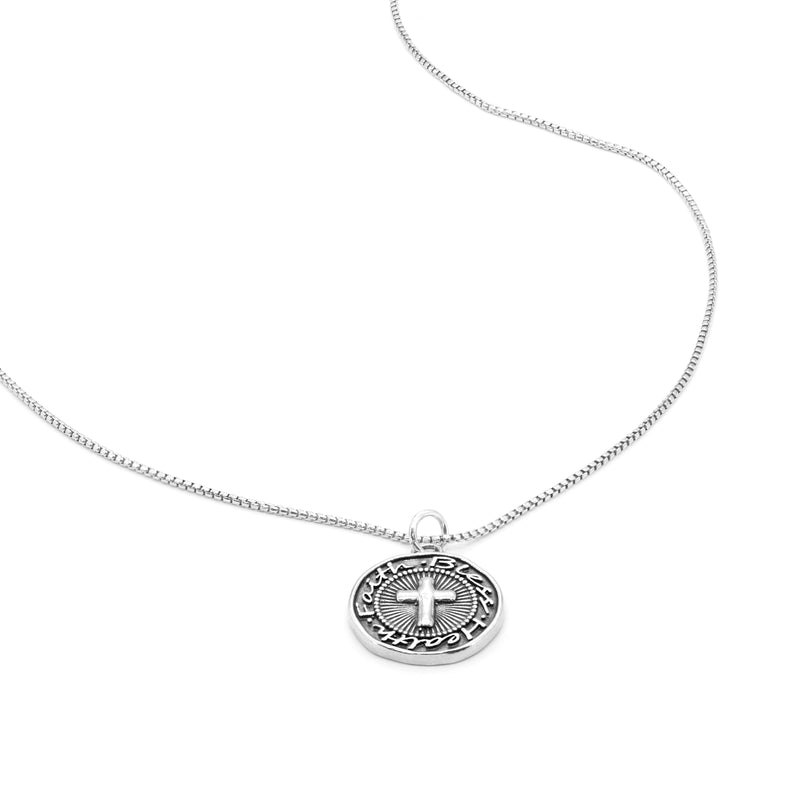 Bless Health and Faith Pendant Necklace
