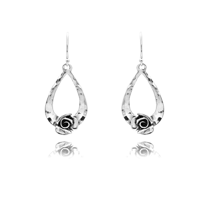 Flower Drop Earrings
