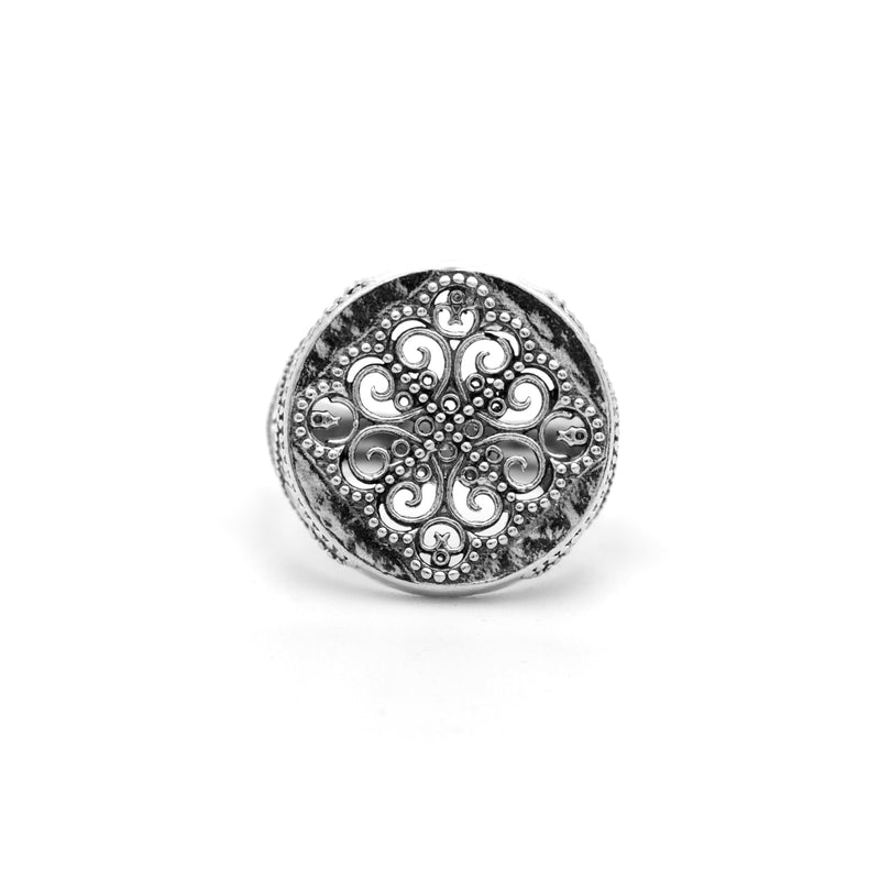 Filigree Signet Ring