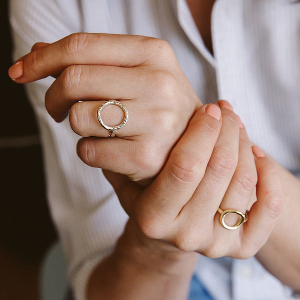 Karma Open Circle Ring - Danny Newfeld Collection