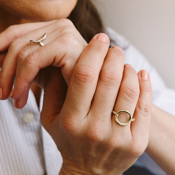 14K Gold Karma Ring - dannynewfeld