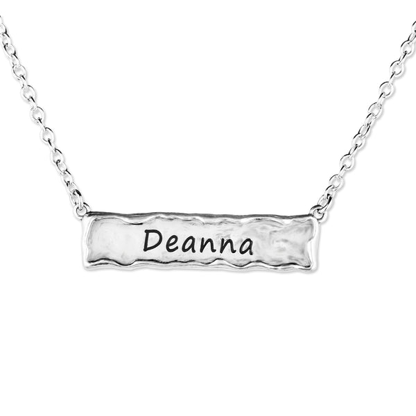 Personalized Bar Necklace