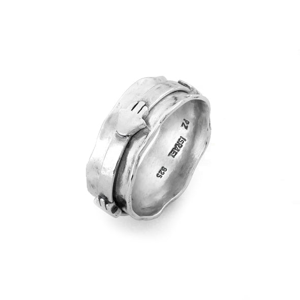 HAMSA Spinner Ring Sterling Silver - Danny Newfeld Collection