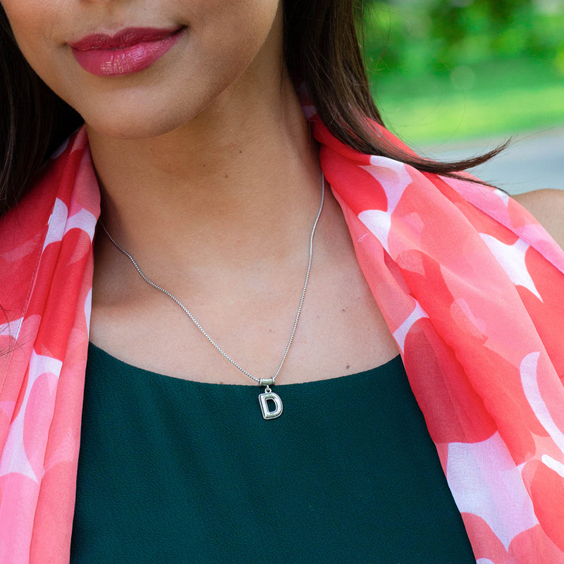 Initial Pendant Necklace