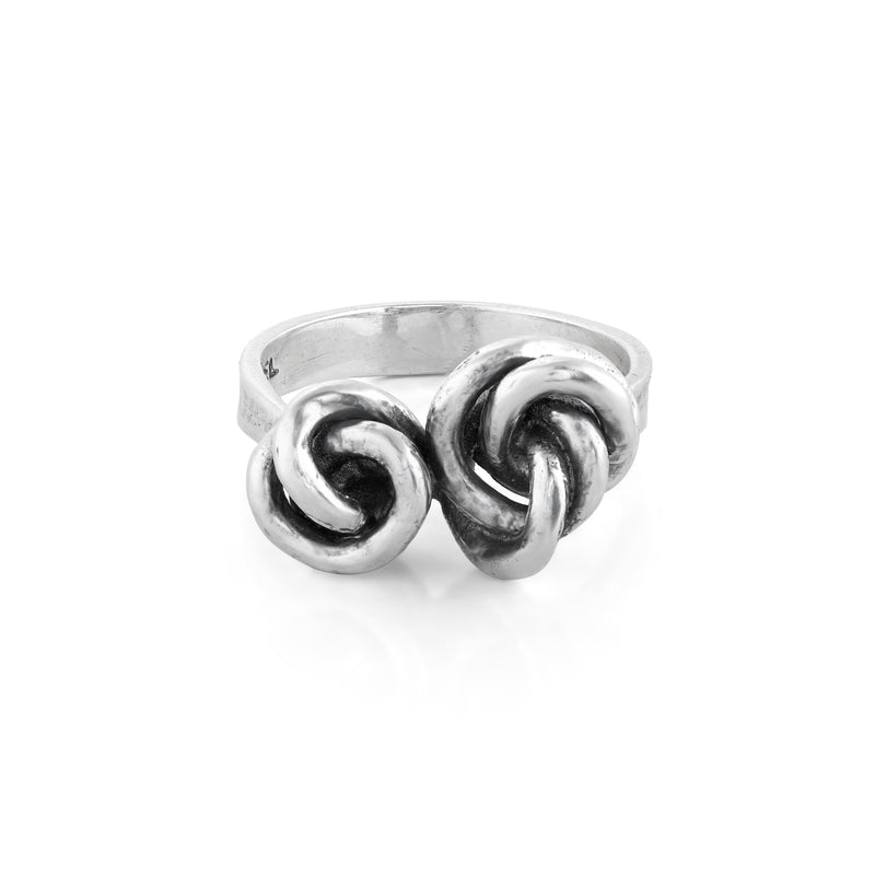 Love Knot Ring Sterling Silver - Danny Newfeld Collection