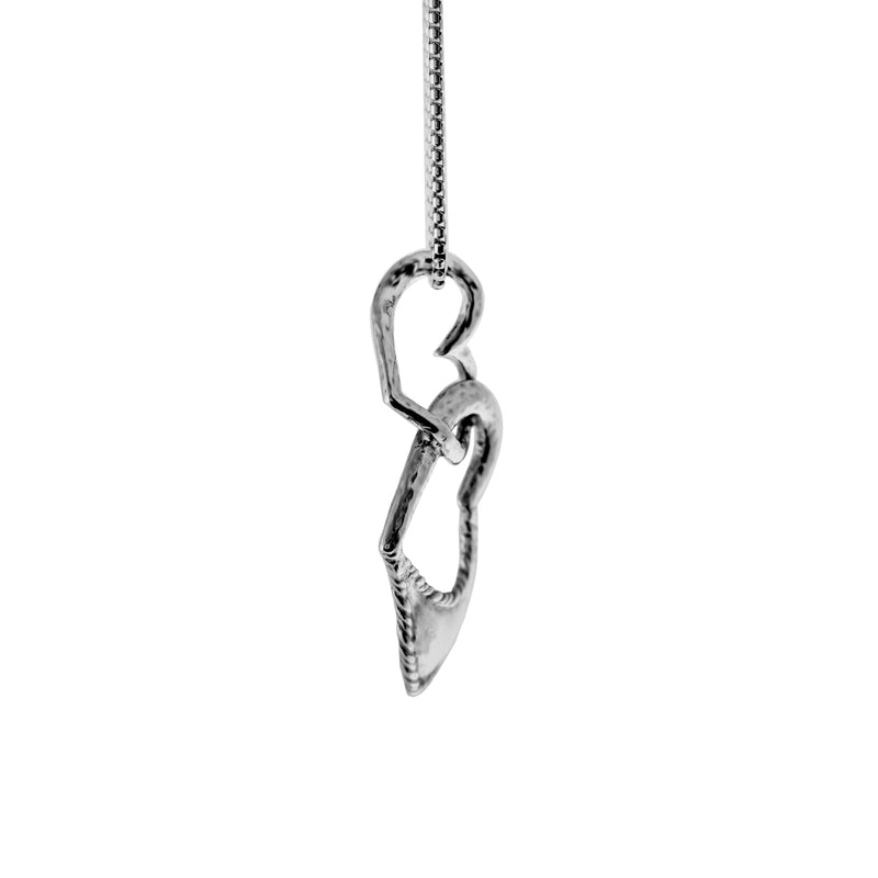 Heart-to-Heart Necklace Sterling Silver - Danny Newfeld Collection