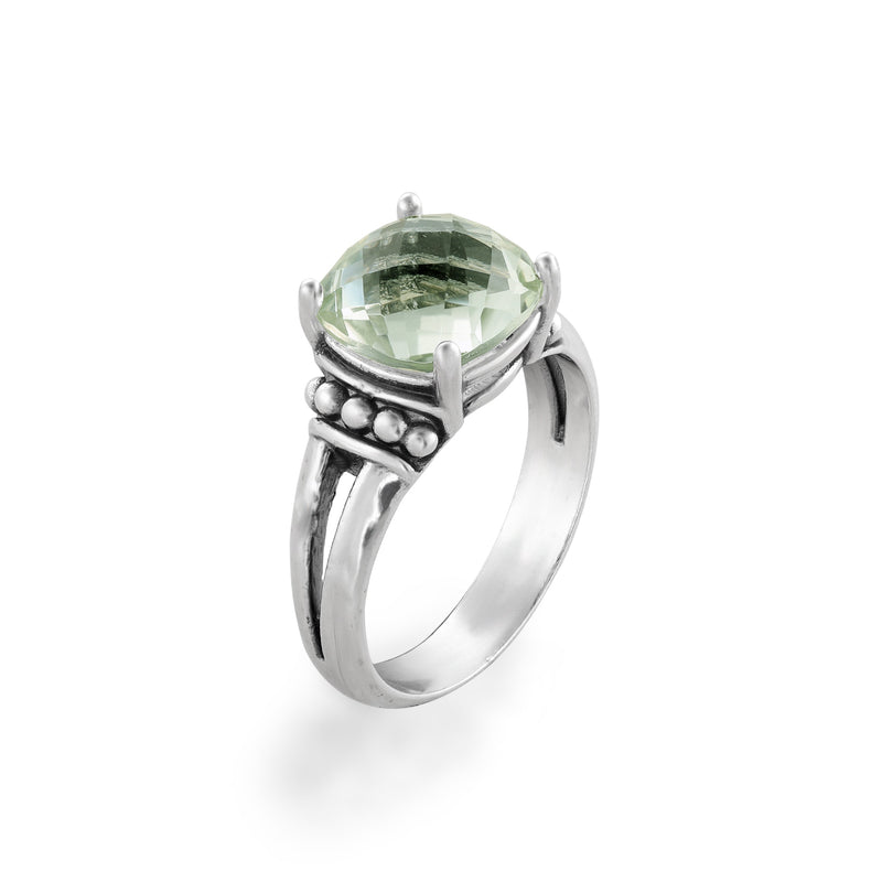 Gemstone Solitare Ring Sterling Silver - Danny Newfeld Collection