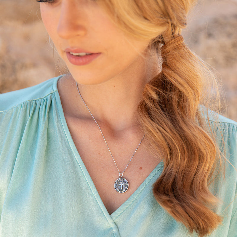 Bless Health and Faith Pendant Necklace
