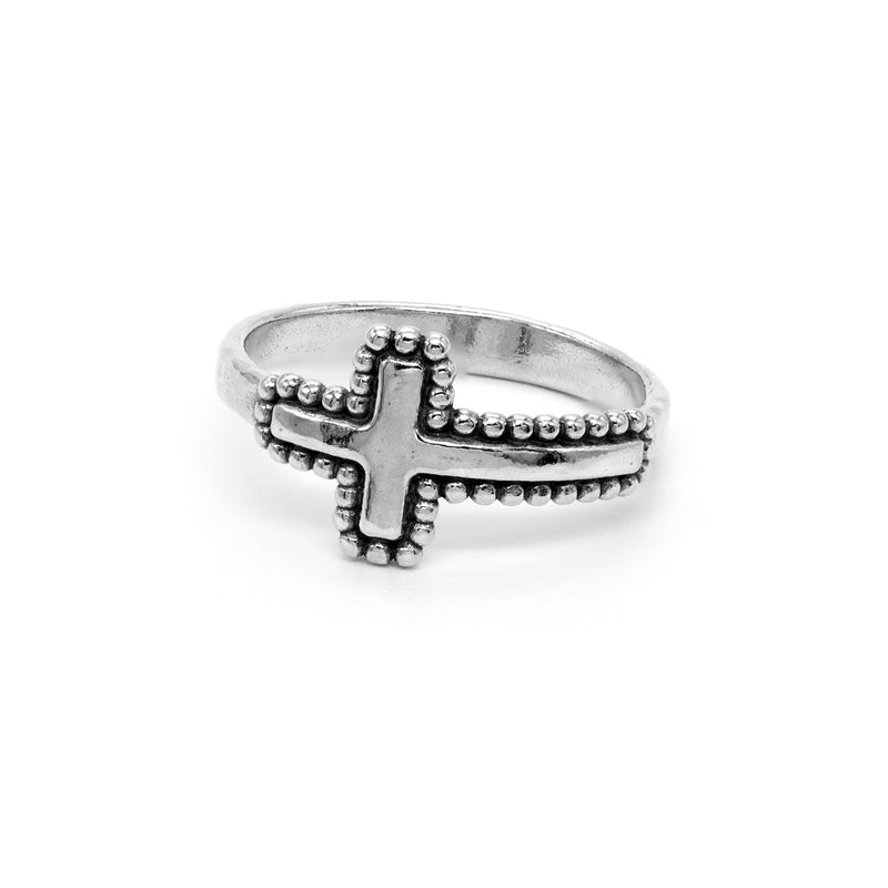 Sideways Cross Ring