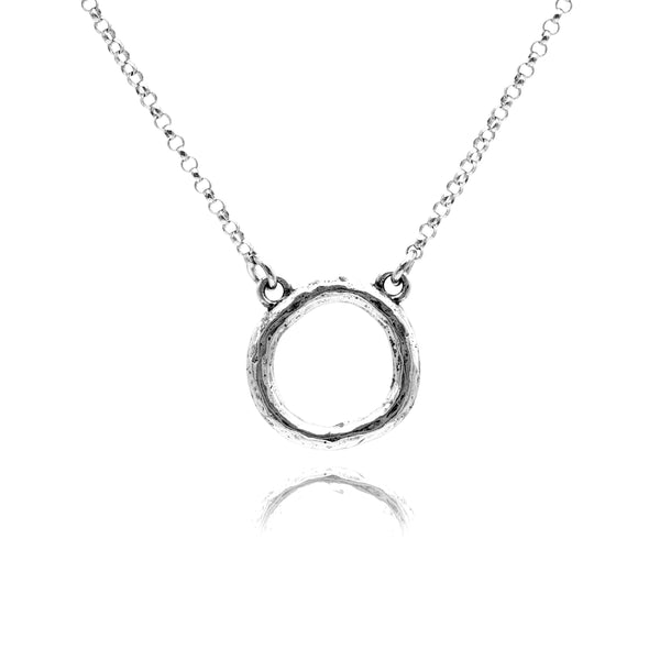 Karma Circle Pendant Necklace