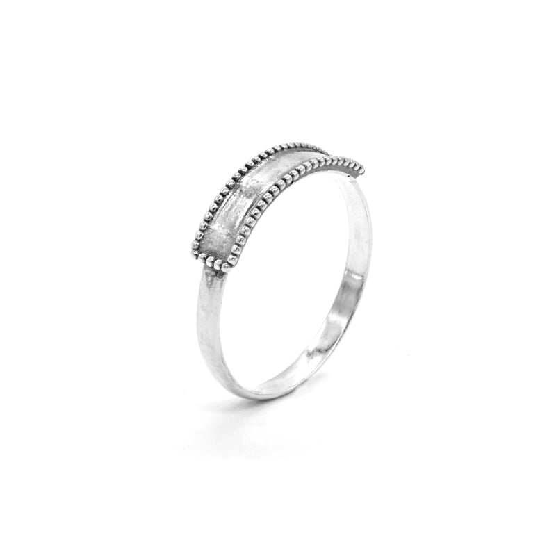 Engravable Stack Tag Ring