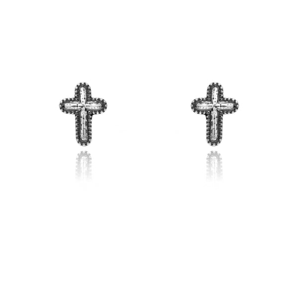 Cross Stud Earrings