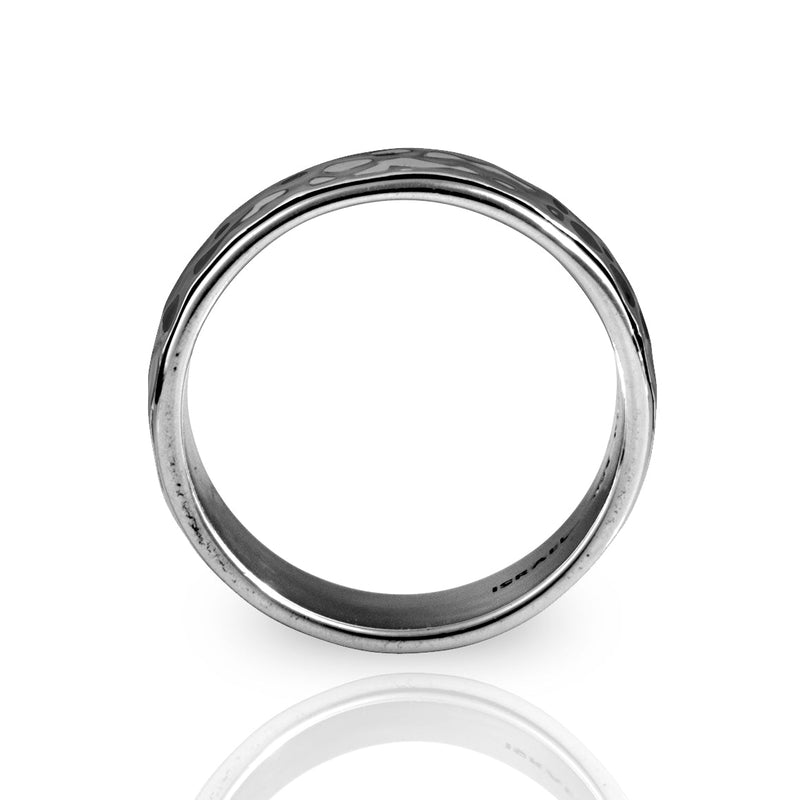 Men's Sterling Silver Band Ring - dannynewfeld