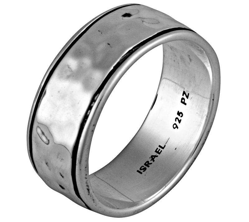 Men's Sterling Silver Band Ring - dannynewfeld