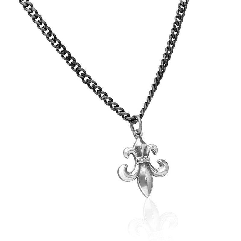 Men's Fleur De Lis Necklace