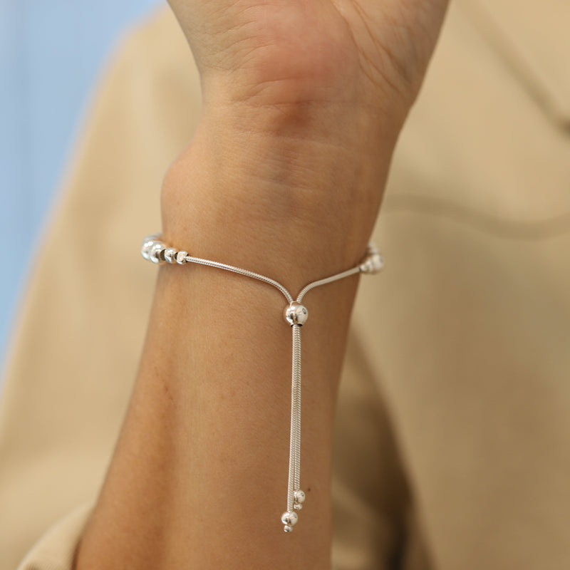 Hamsa and Gemstone Adjustable Friendship Bracelet