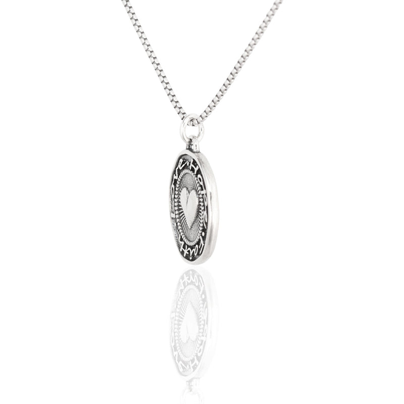 Faith, Love and Hope Pendant Necklace Sterling Silver - Danny Newfeld Collection