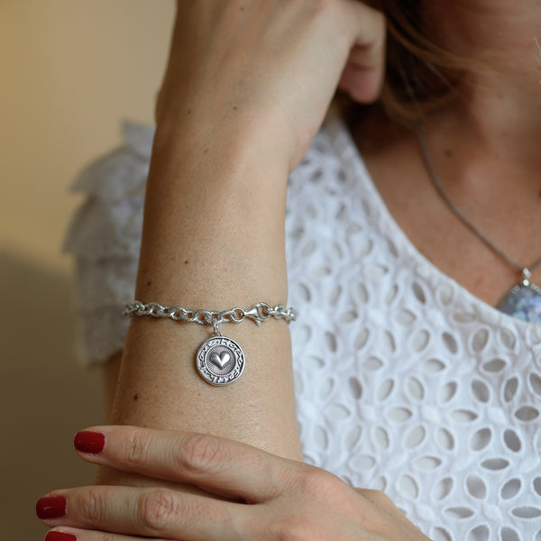 Love, Faith & Hope Charm Bracelet
