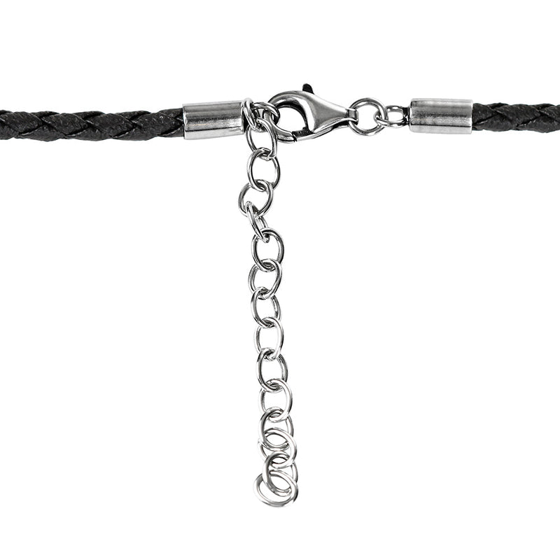Men's Sterling Silver Filigree Tusk Necklace - dannynewfeld