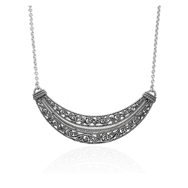 Floral Lace Statement Sterling Silver - dannynewfeld