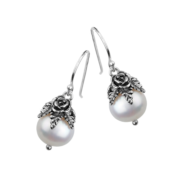 Danny Newfeld Jewelry Pearl Dangle Earrings