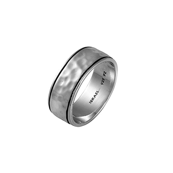 Men's Sterling Silver Band Ring - Danny Newfeld Collection