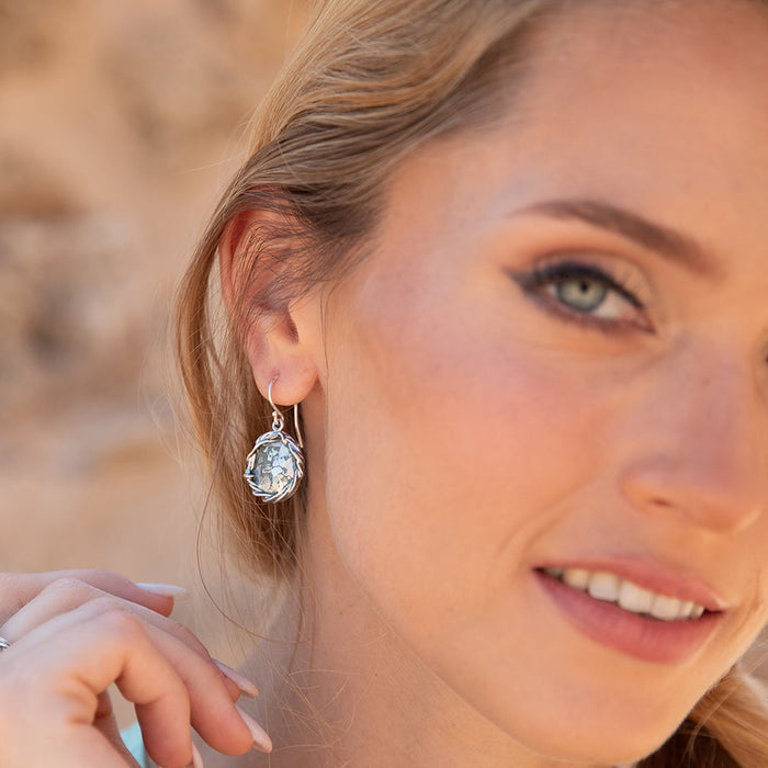 Danny Newfeld Jewelry Roman Glass Earrings