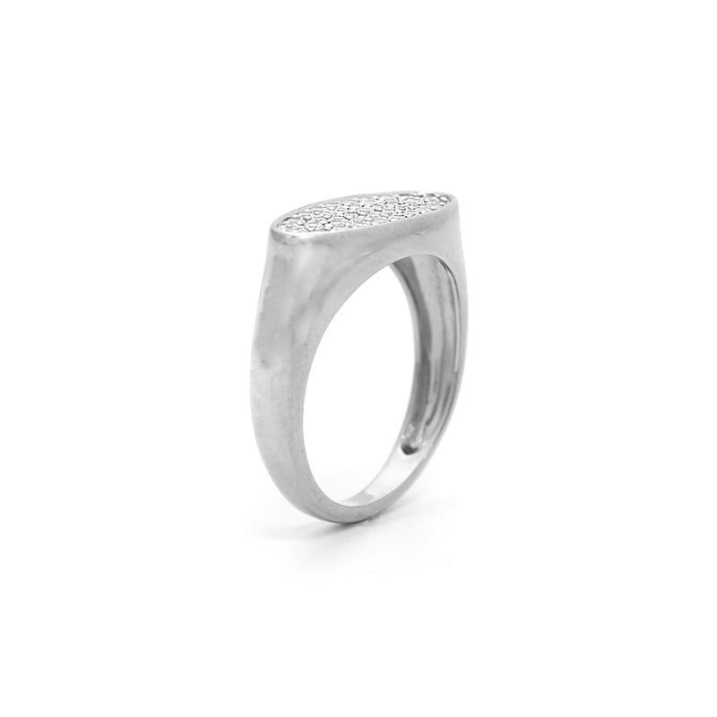 Gemstones Oval Signet Ring