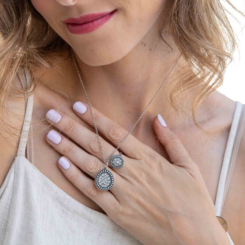 Gemstones Karma Beaded Ring