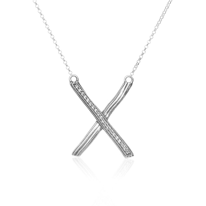 Gemstones X Necklace