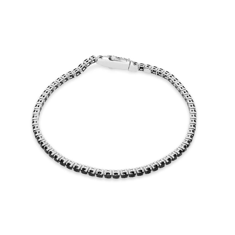 Unisex Gemstone Tennis Bracelet