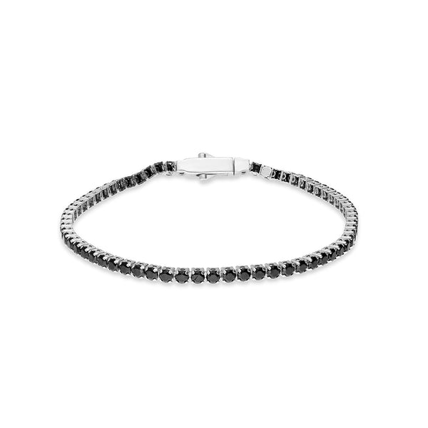 Unisex Gemstone Tennis Bracelet