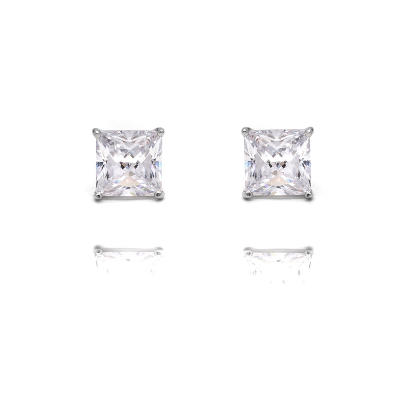 Gemstone Stud Earrings Set