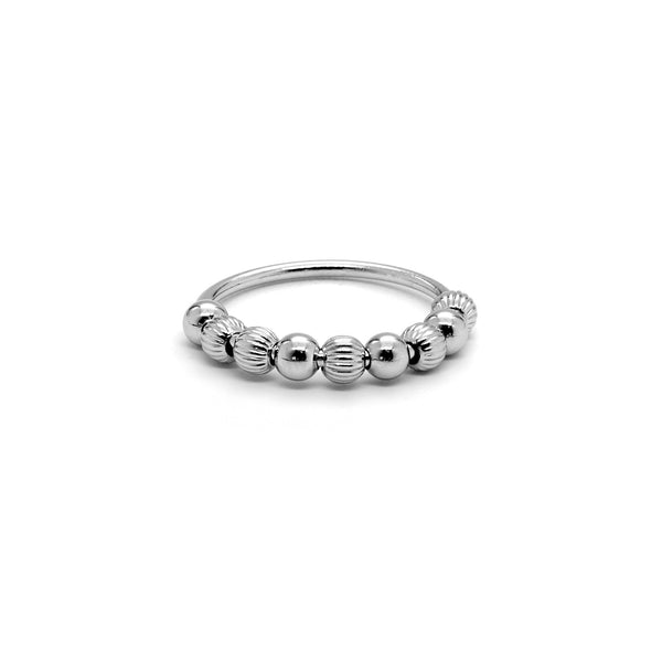 Beaded Spinner Ring