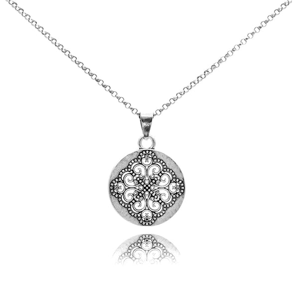 Filigree Pendant Necklace