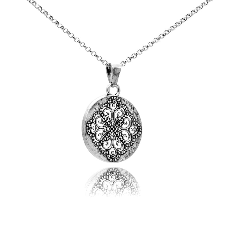 Filigree Pendant Necklace