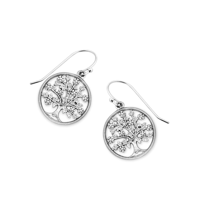 Tree of Life Dangle Earrings