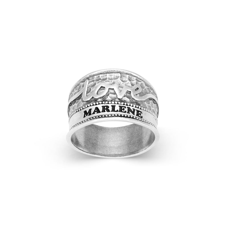 Engravable Love Ring