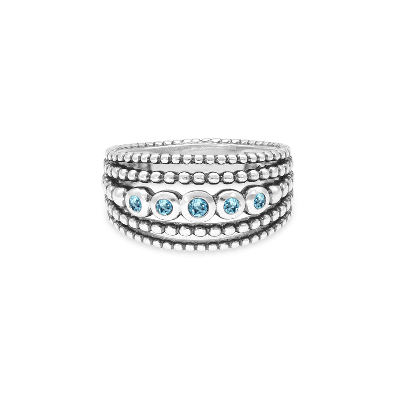 Gemstones Beaded Ring