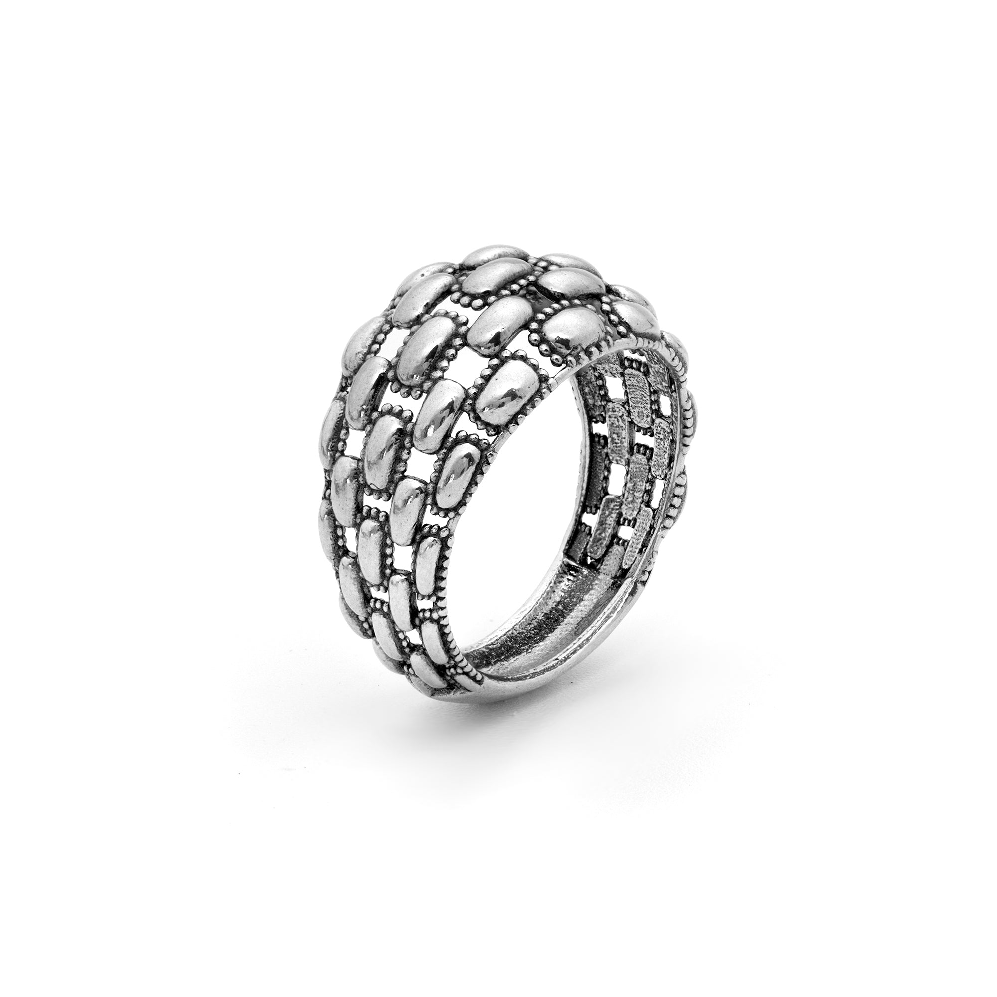 Panther Link Tile Ring – dannynewfeldjewelry
