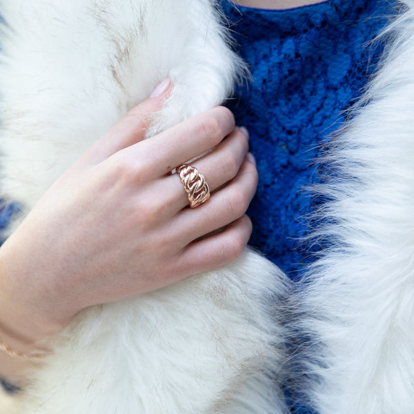 Chain Design Ring