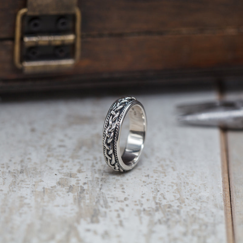 Men's Braided Band Ring