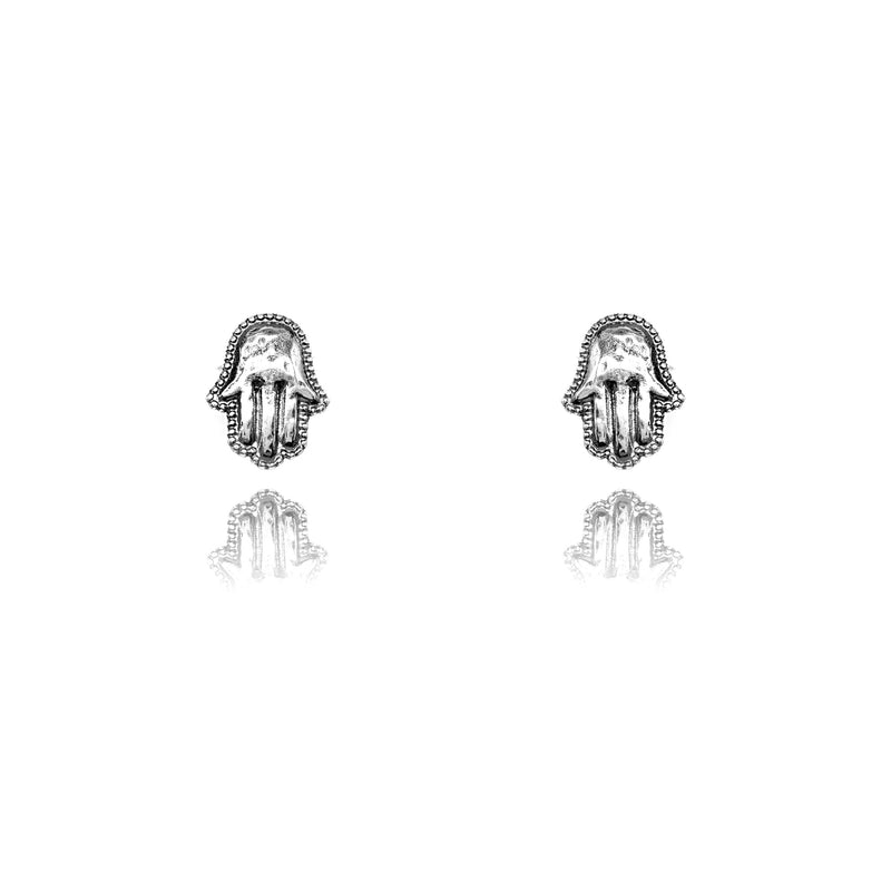 Hamsa Stud Earrings